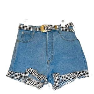 High waist shorts